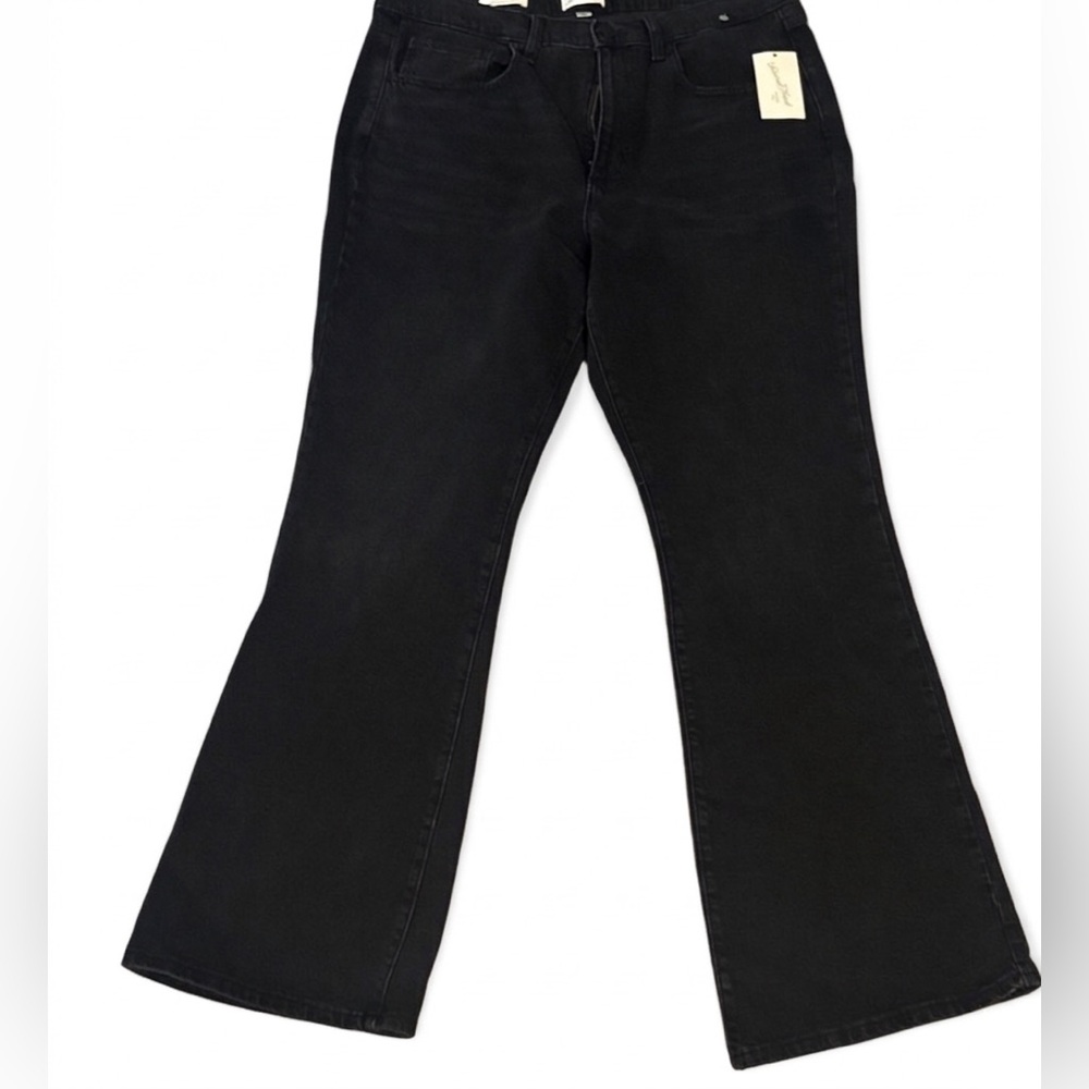 Universal Thread Black Flare Jeans Wide Leg
